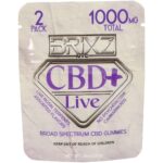 Köp BRIXZ CBD+ LIVE Gummy 500 mg 2-pack online