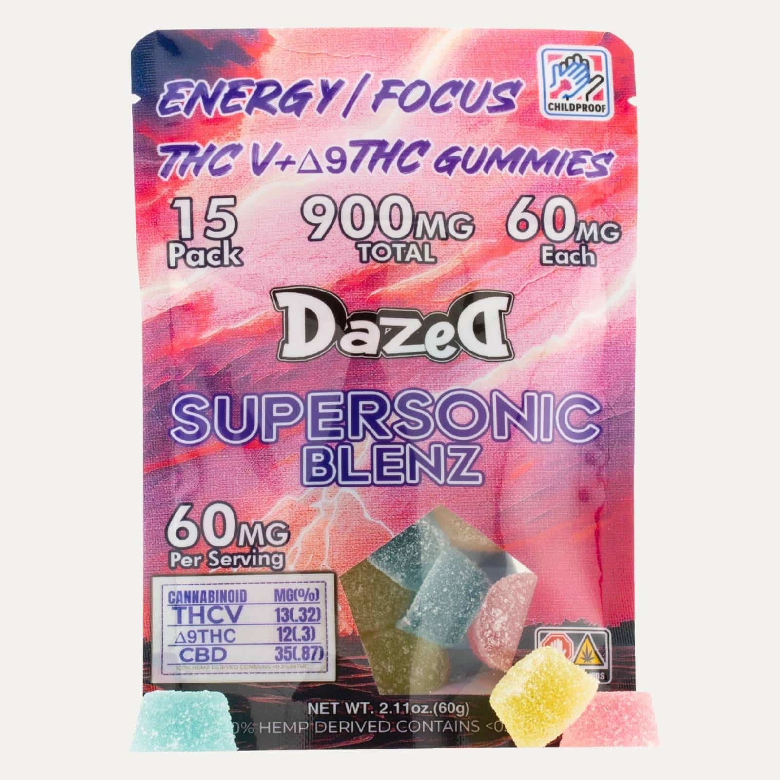 Köp Cookies Delta-9 THC-infuserade gummies 200 mg 2 st