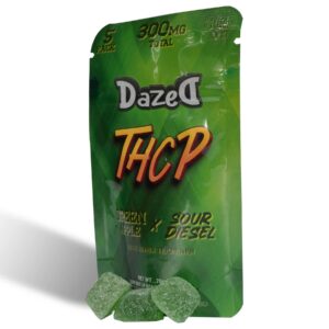 Dazed THCP Gummies 300mg 5st Till Salu
