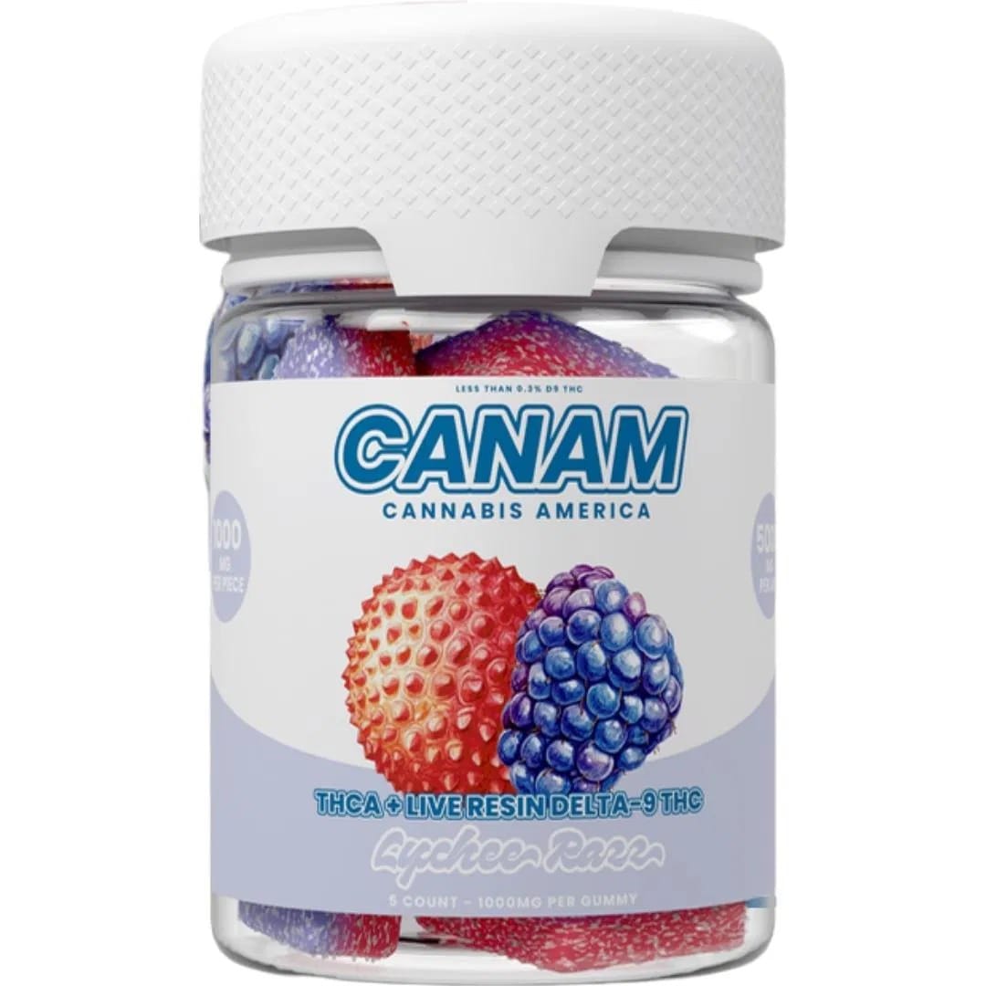 Köp CANAM THCP Gummies 5000mg 5 st Online