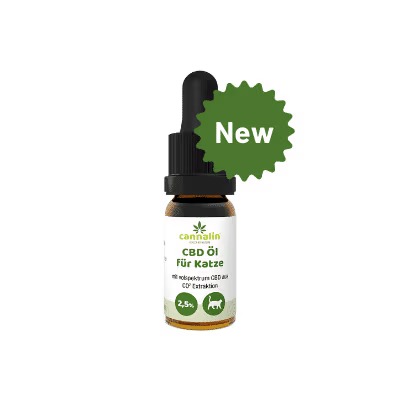 Köp CBD Öl För katter med laxolja 2,5% – 10 ML Online