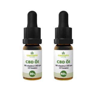 CBD Vollspektrum 30 + 40% Till salu