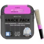 Sie Boutiqueq Snack Pack Diamond Infused Minis Pre-Rolls 2,5g Till salu