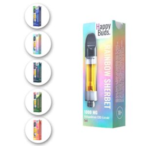 Köp Happy Buds CBD-extraktpatroner (1 ml, 5 varianter) – Rabatt % Online