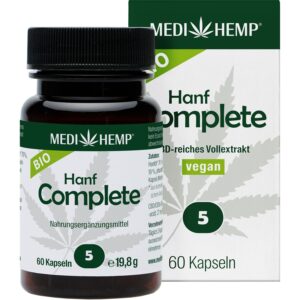 Medihemp Hanf Complete Kapseln 5% Till Salu