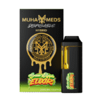Köp Muha Meds Green Apple Elixir engångsvape online till salu.