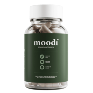 Moodi CBD-kapslar till salu