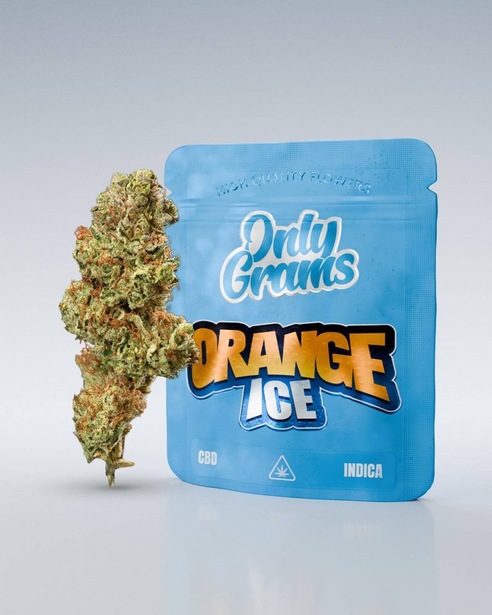 Köp Orange Ice – 16% CBD-blomma online