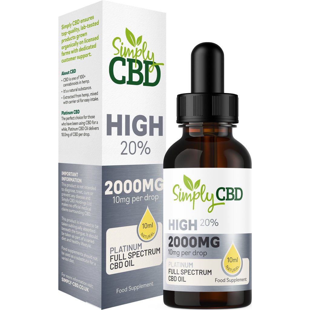 Platinum CBD-Öl – 20 % Stärke (10 ml) – Säljes