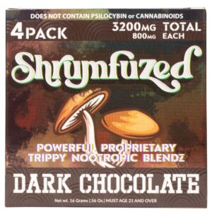 Köp Shrumfuzed Nootropic Mushroom Chocolate - Dunkle Schokolade