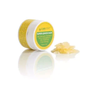 Super Lemon Haze CBD Cannabidiol Wax Dab Wax 90 %, 500 mg Till salu