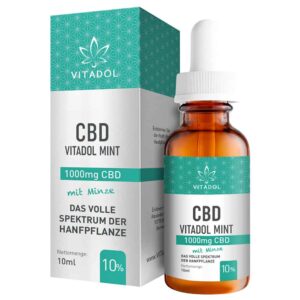 Köp Vitadol Mint CBD Öl 10 % 10 ml zum Online