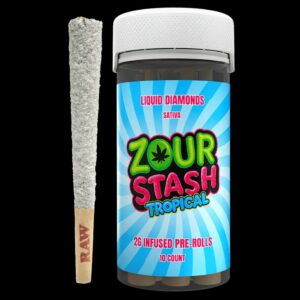 Köp Zour Stash THCa Liquid Diamonds Pre-Rolls 2g 10ct online