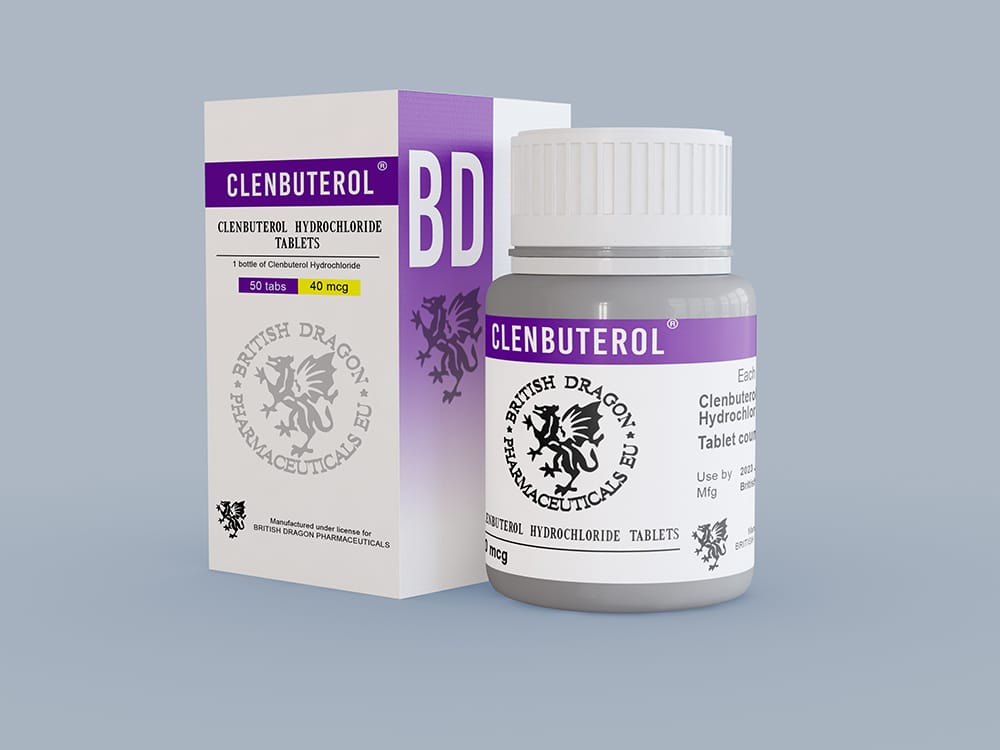 Clenbuterol 40 mcg kaufen – British Dragon Online