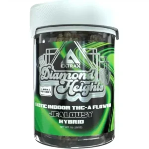 Delta Extrax Diamond Heights Exotic THCa Blütengläser 7g Jealousy online kaufen
