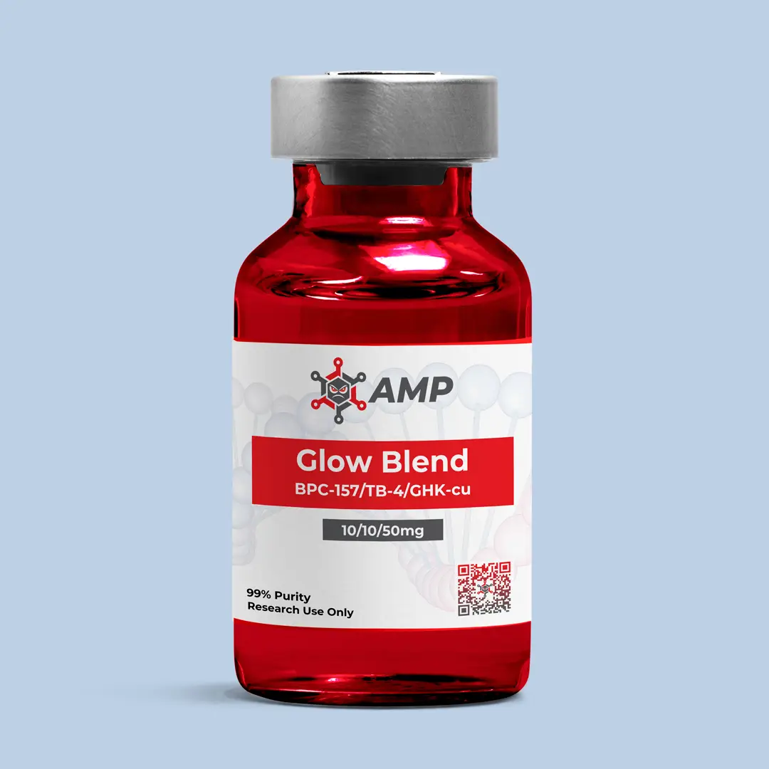 Köp Glow Blend 10/10/50 mg – Peptid för forskningsändamål | Ameano Peptides Online