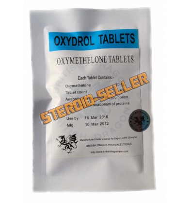 Köp Oxydrol (Oxymetholon) British Dragon, 100 tabletter / 50 mg online