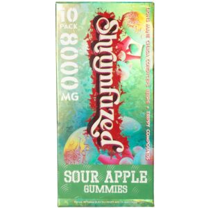 Köp Shrumfuzed Nootropic Mushroom Gummies Sour Apple Online