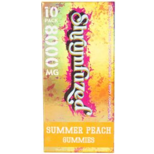 Shrumfuzed Nootropic Mushroom Gummies Sommarpersika Till Salu
