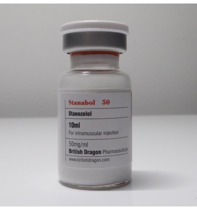 Köp Stanabol 50, Stanozolol, British Dragon, 50 mg/ml, 10 ml online