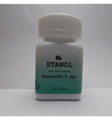 Köp Stanol (Stanozolol) Body Research, 200 tabletter / 5 mg online