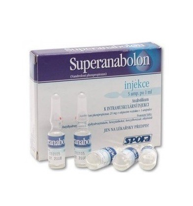 Köp Superanabolon (Nandrolonphenylpropionat) 25 mg/Ampulle, 5 Ampullen Online