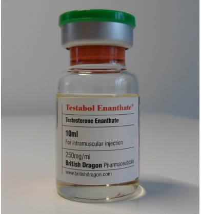 Köp Testabol Enanthate, Testosteron Enanthate, British Dragon, 250 mg/ml, 10 ml online
